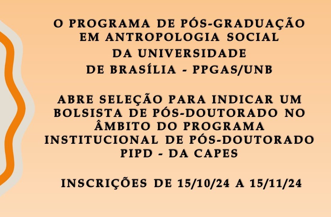 PIPD: Programa Institucional de Pós-Doutorado da CAPES - Divulgação do resultado